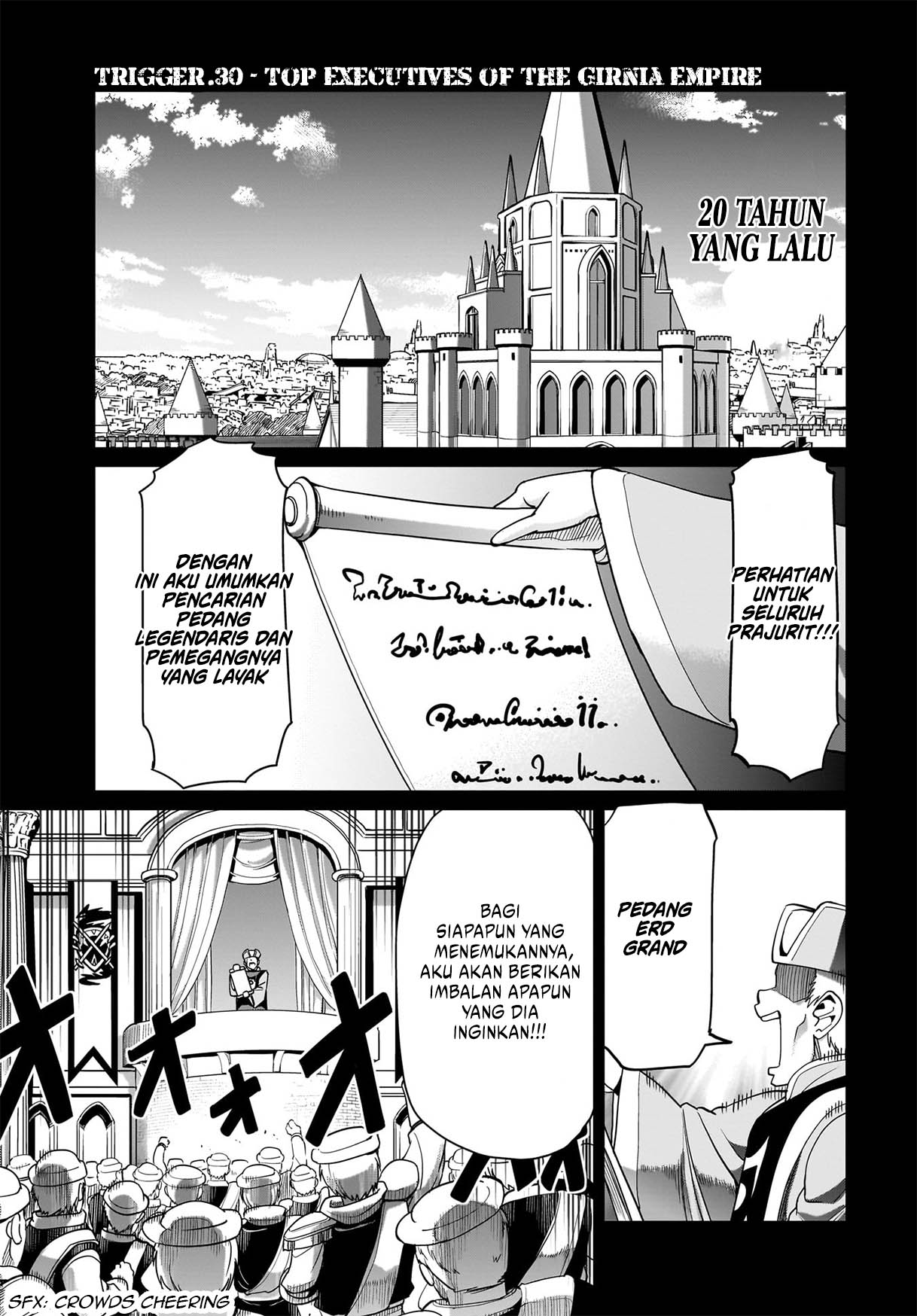 Komik Isekai Shoukan Oji-san no Juumusou Life – Sabage Suki Salaryman wa Kaisha Owari ni Isekai e Chokki suru Chapter 30 gambar 1