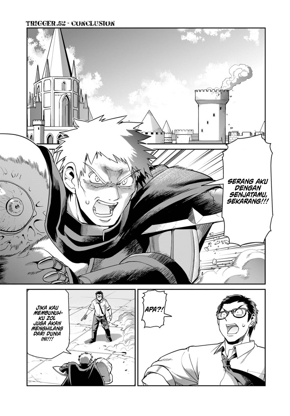 Manga Isekai Shoukan Oji-san no Juumusou Life – Sabage Suki Salaryman wa Kaisha Owari ni Isekai e Chokki suru Chapter 52 gambar 2