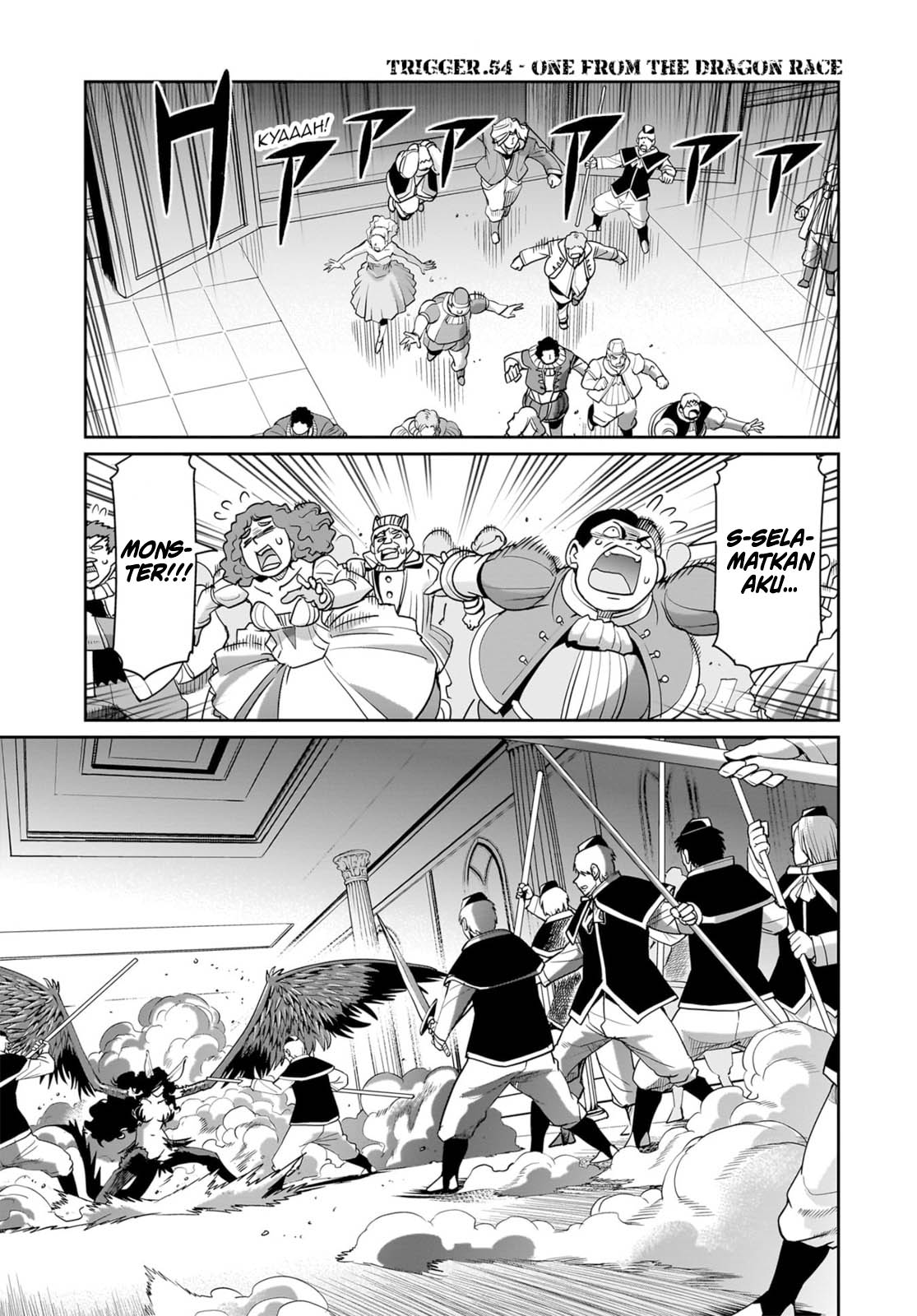 Komik Isekai Shoukan Oji-san no Juumusou Life – Sabage Suki Salaryman wa Kaisha Owari ni Isekai e Chokki suru Chapter 54 gambar 1