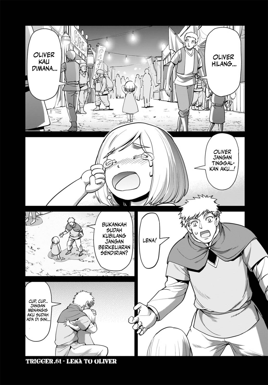 Komik Isekai Shoukan Oji-san no Juumusou Life – Sabage Suki Salaryman wa Kaisha Owari ni Isekai e Chokki suru Chapter 61 gambar 1