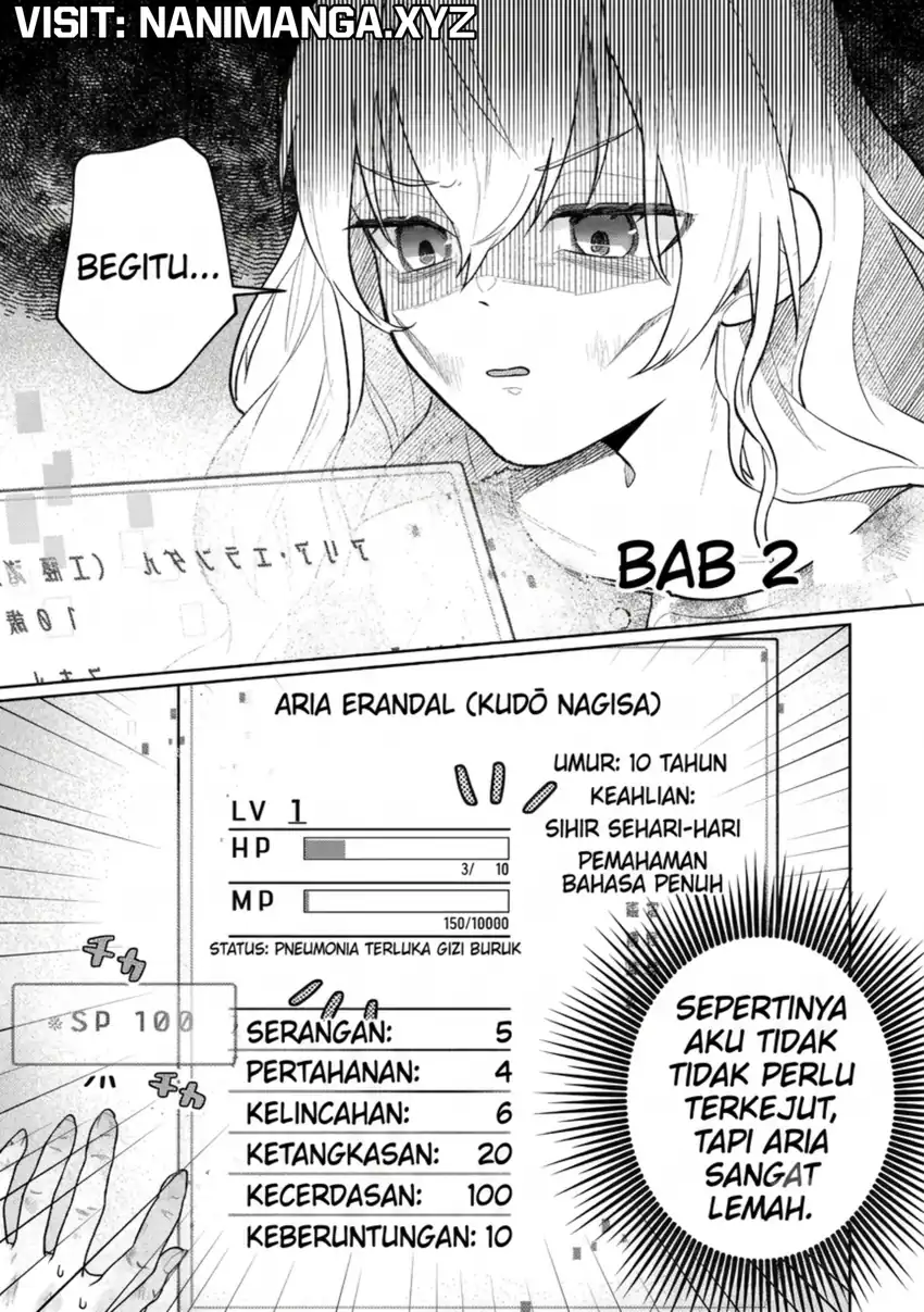 Manga Isekai Tensei Reijou, Shuppon Suru Chapter 2 gambar 2