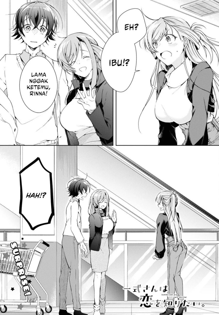Manga Isshiki-san wa Koi wo Shiritai Chapter 27 gambar 2