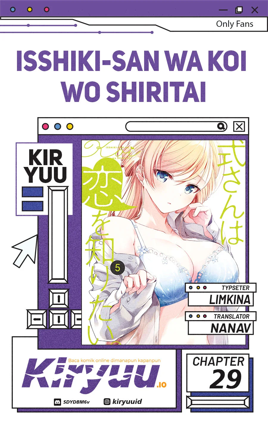 Komik Isshiki-san wa Koi wo Shiritai Chapter 29 gambar 1