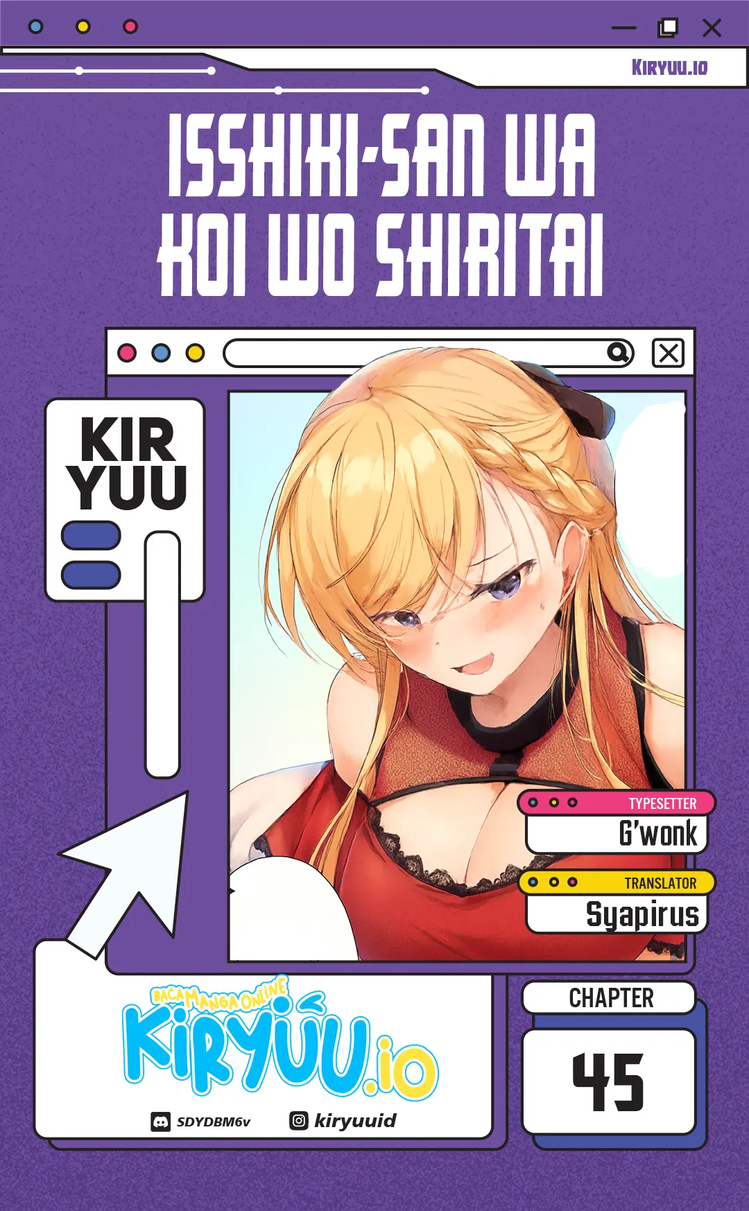 Komik Isshiki-san wa Koi wo Shiritai Chapter 45 gambar 1