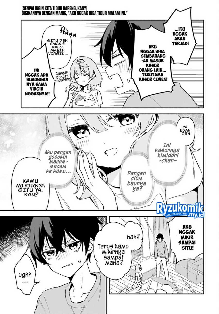 “Issho ni Netaindesu yo Ne, Senpai?” to Amaku Sasayakarete Kon’ya mo Nemurenai Chapter 1 - Halaman 24
