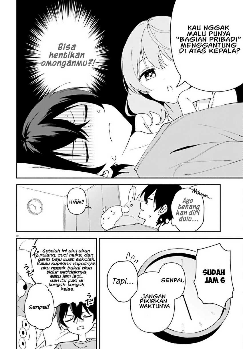 “Issho ni Netaindesu yo Ne, Senpai?” to Amaku Sasayakarete Kon’ya mo Nemurenai Chapter 1 - Halaman 35