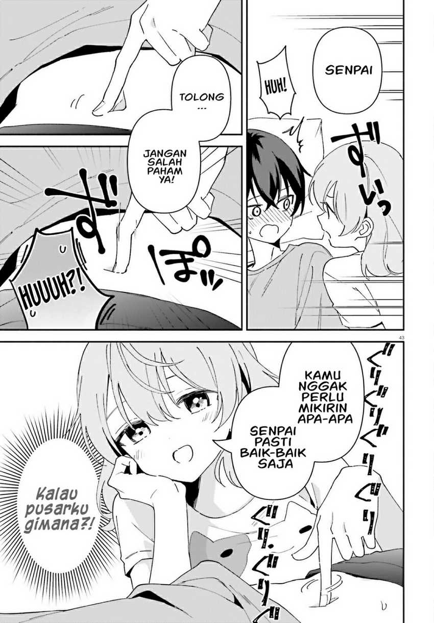 “Issho ni Netaindesu yo Ne, Senpai?” to Amaku Sasayakarete Kon’ya mo Nemurenai Chapter 1 - Halaman 42