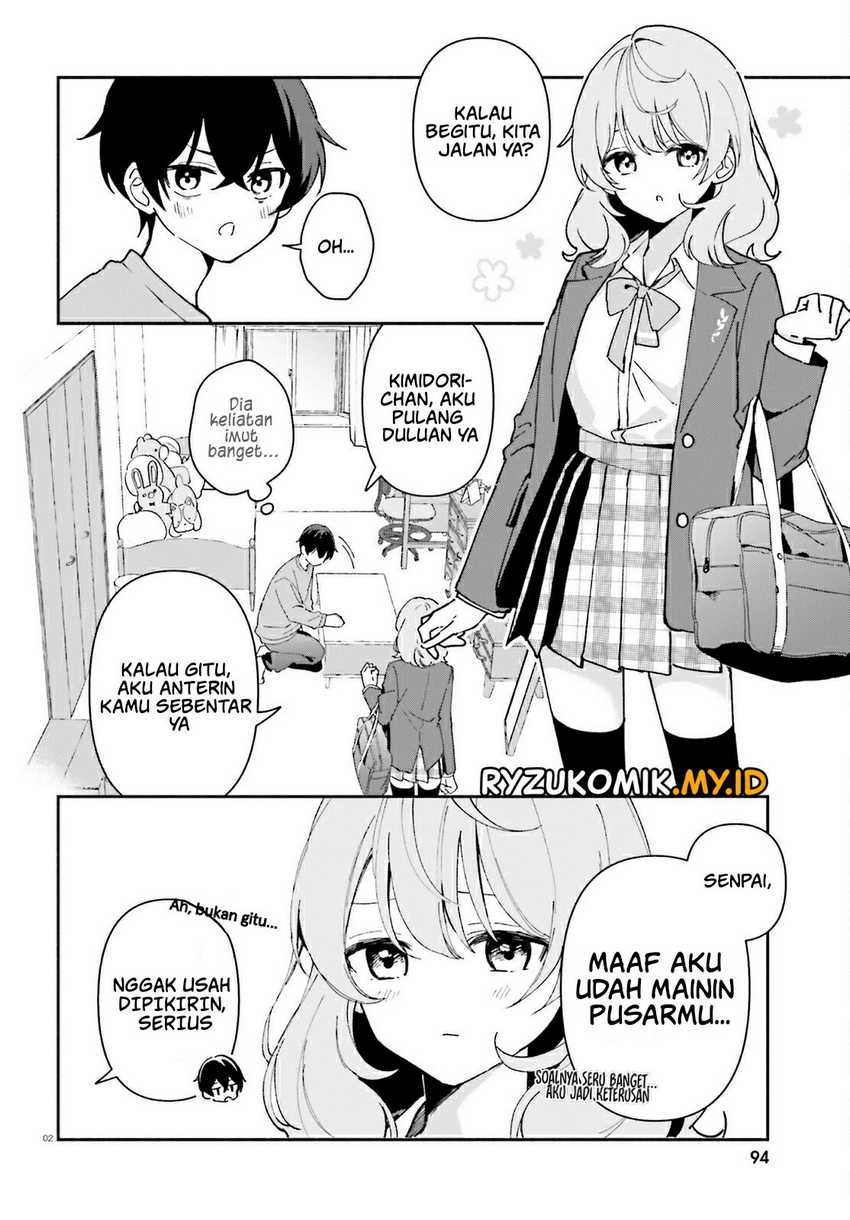Manga “Issho ni Netaindesu yo Ne, Senpai?” to Amaku Sasayakarete Kon’ya mo Nemurenai Chapter 2 gambar 2