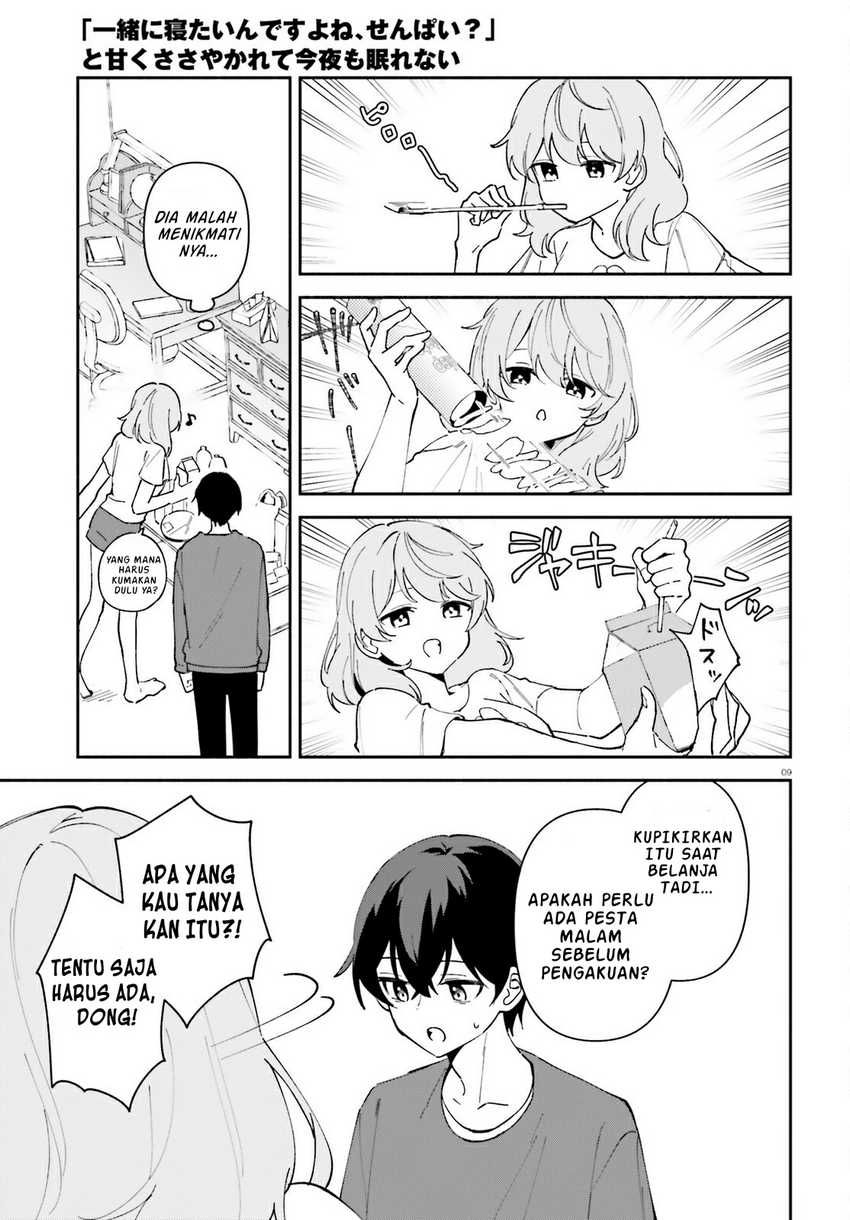 “Issho ni Netaindesu yo Ne, Senpai?” to Amaku Sasayakarete Kon’ya mo Nemurenai Chapter 4 - Halaman 10
