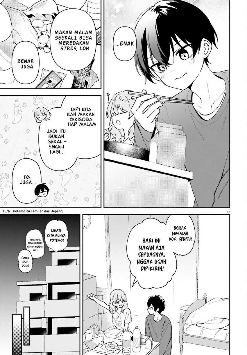 “Issho ni Netaindesu yo Ne, Senpai?” to Amaku Sasayakarete Kon’ya mo Nemurenai Chapter 4 - Halaman 14