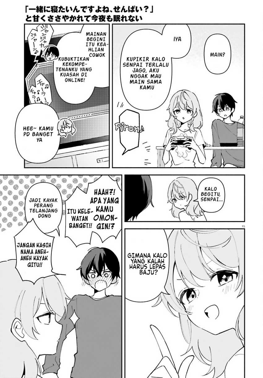 “Issho ni Netaindesu yo Ne, Senpai?” to Amaku Sasayakarete Kon’ya mo Nemurenai Chapter 4 - Halaman 16