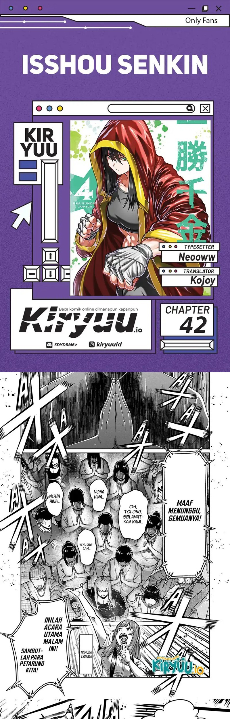 Komik Isshou Senkin Chapter 42 gambar 1