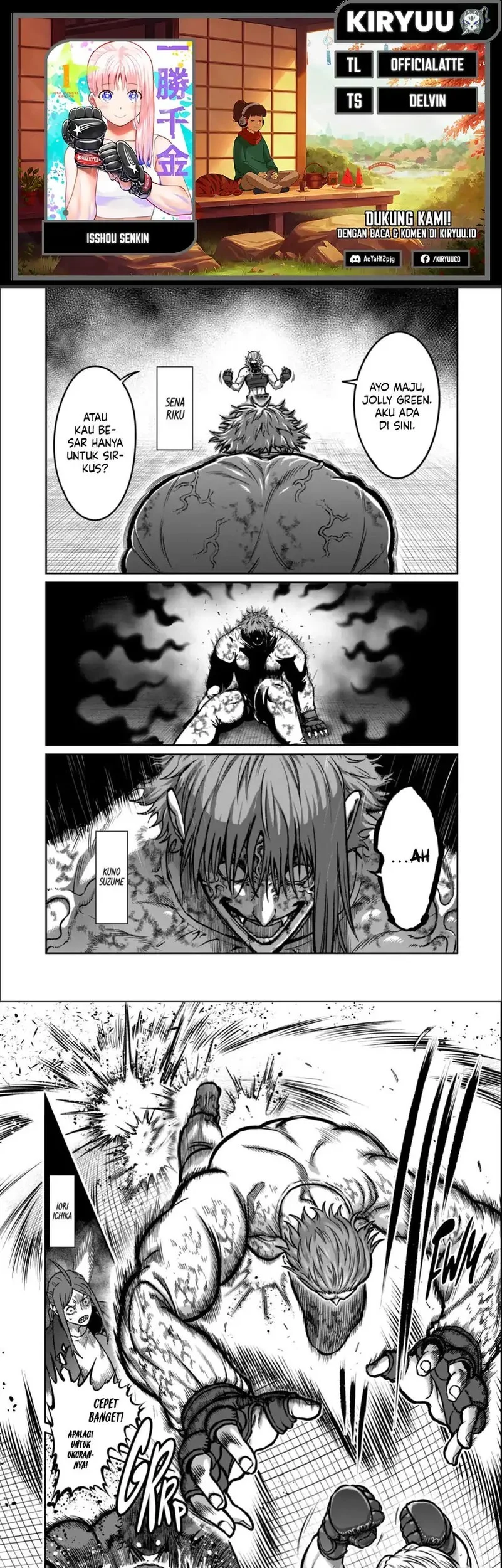 Komik Isshou Senkin Chapter 60 gambar 1
