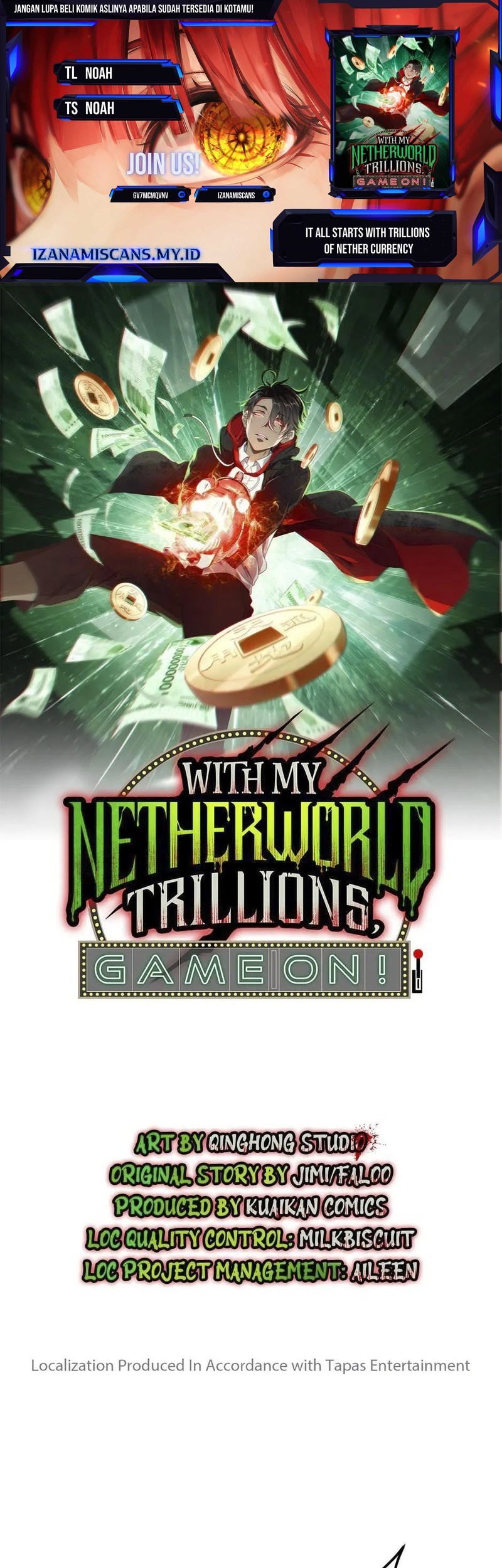 Komik It All Starts With Trillions Of Nether Currency Chapter 158 gambar 1