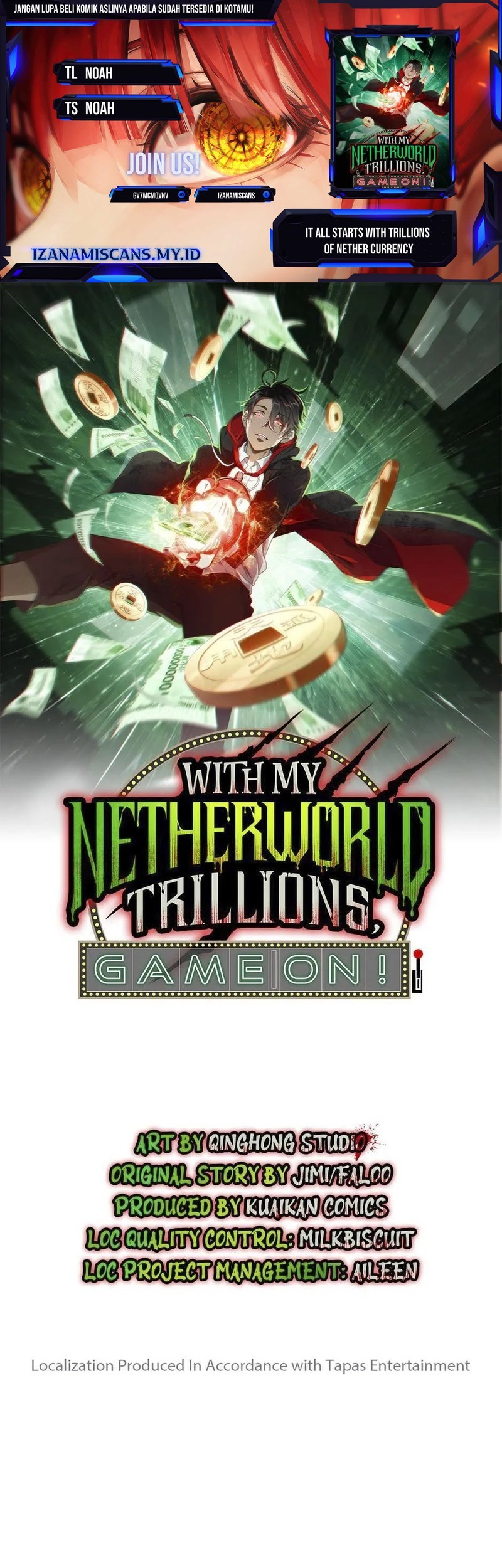 Komik It All Starts With Trillions Of Nether Currency Chapter 159 gambar 1