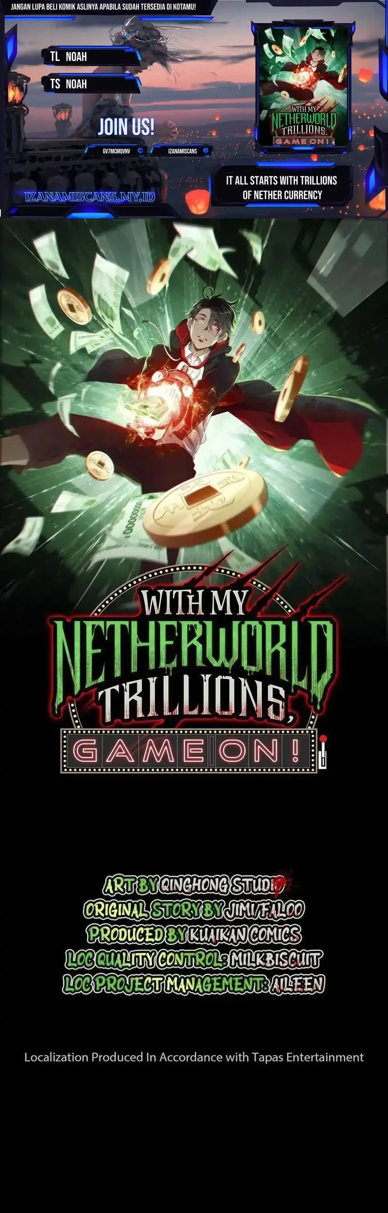 Komik It All Starts With Trillions Of Nether Currency Chapter 201 gambar 1