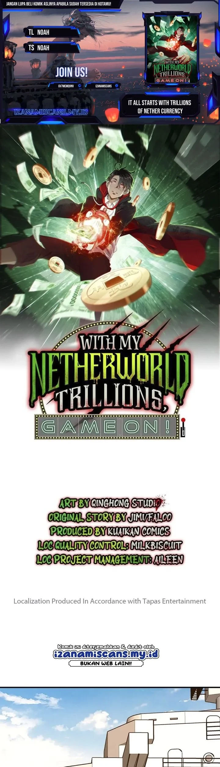 Komik It All Starts With Trillions Of Nether Currency Chapter 240 gambar 1