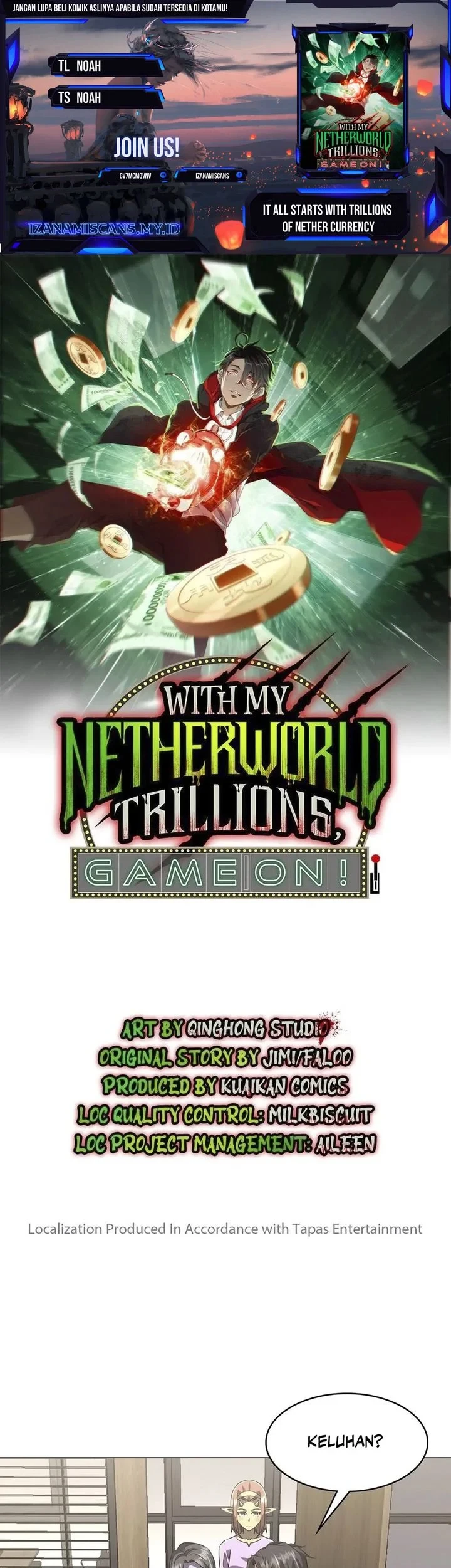 Komik It All Starts With Trillions Of Nether Currency Chapter 254 gambar 1