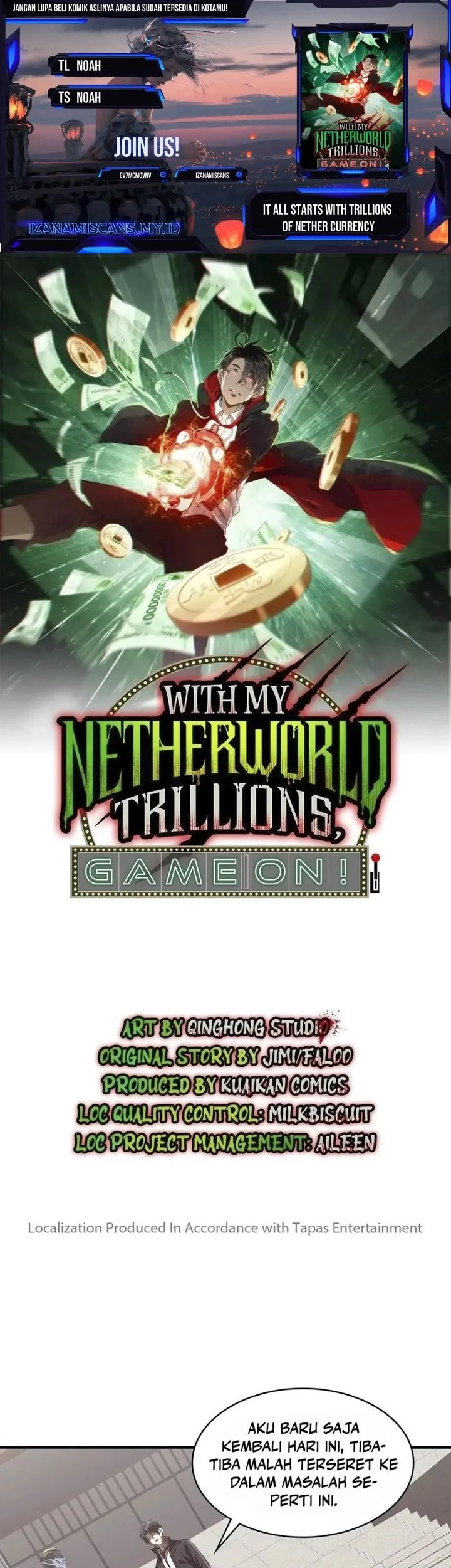 Komik It All Starts With Trillions Of Nether Currency Chapter 261 gambar 1