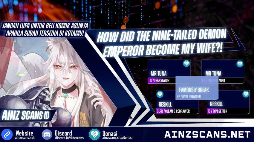 Komik It’s Just Fortune-Telling, How Did the Nine-Tailed Demon Emperor Become My Wife?! Chapter 13 gambar 1