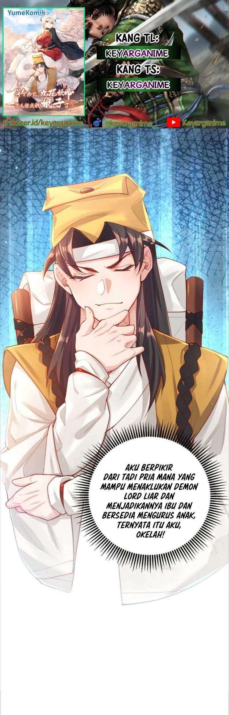 Komik It’s Just Fortune-Telling, How Did the Nine-Tailed Demon Emperor Become My Wife?! Chapter 2 gambar 1