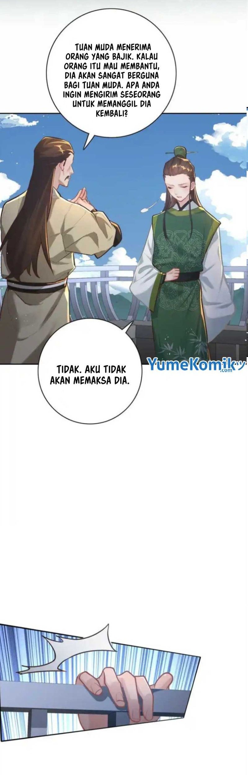 Manhua It’s Just Fortune-Telling, How Did the Nine-Tailed Demon Emperor Become My Wife?! Chapter 5 gambar 2