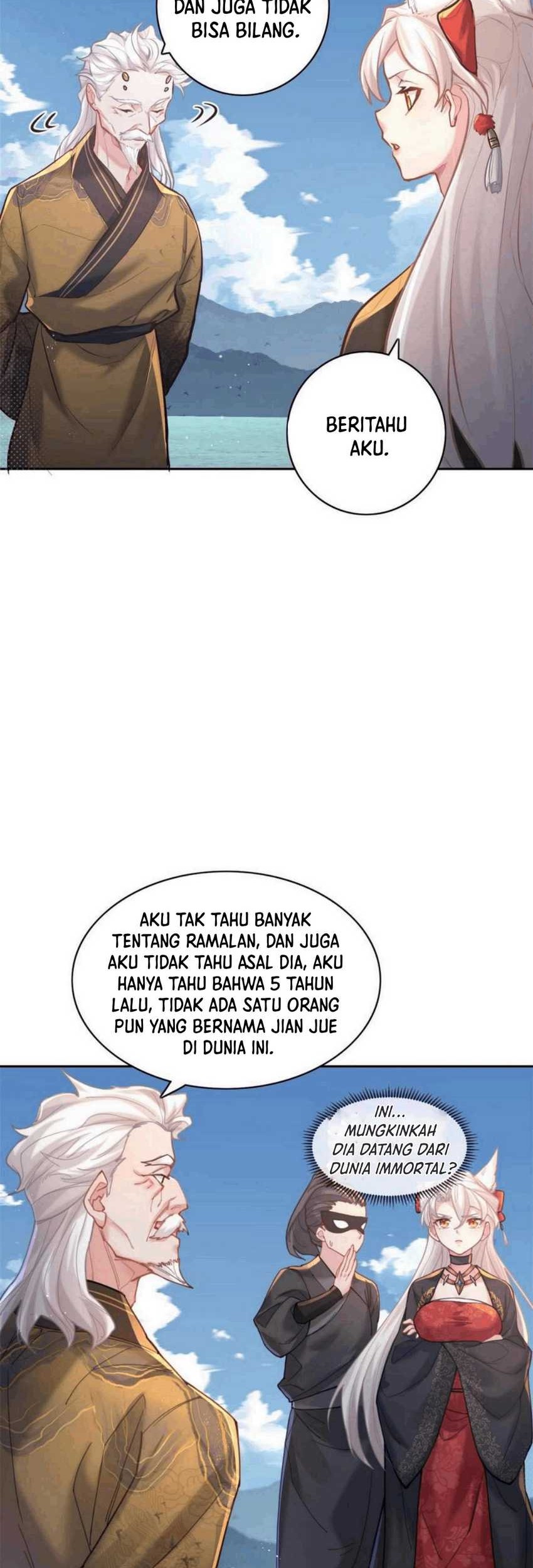 Manhua It’s Just Fortune-Telling, How Did the Nine-Tailed Demon Emperor Become My Wife?! Chapter 6 gambar 2