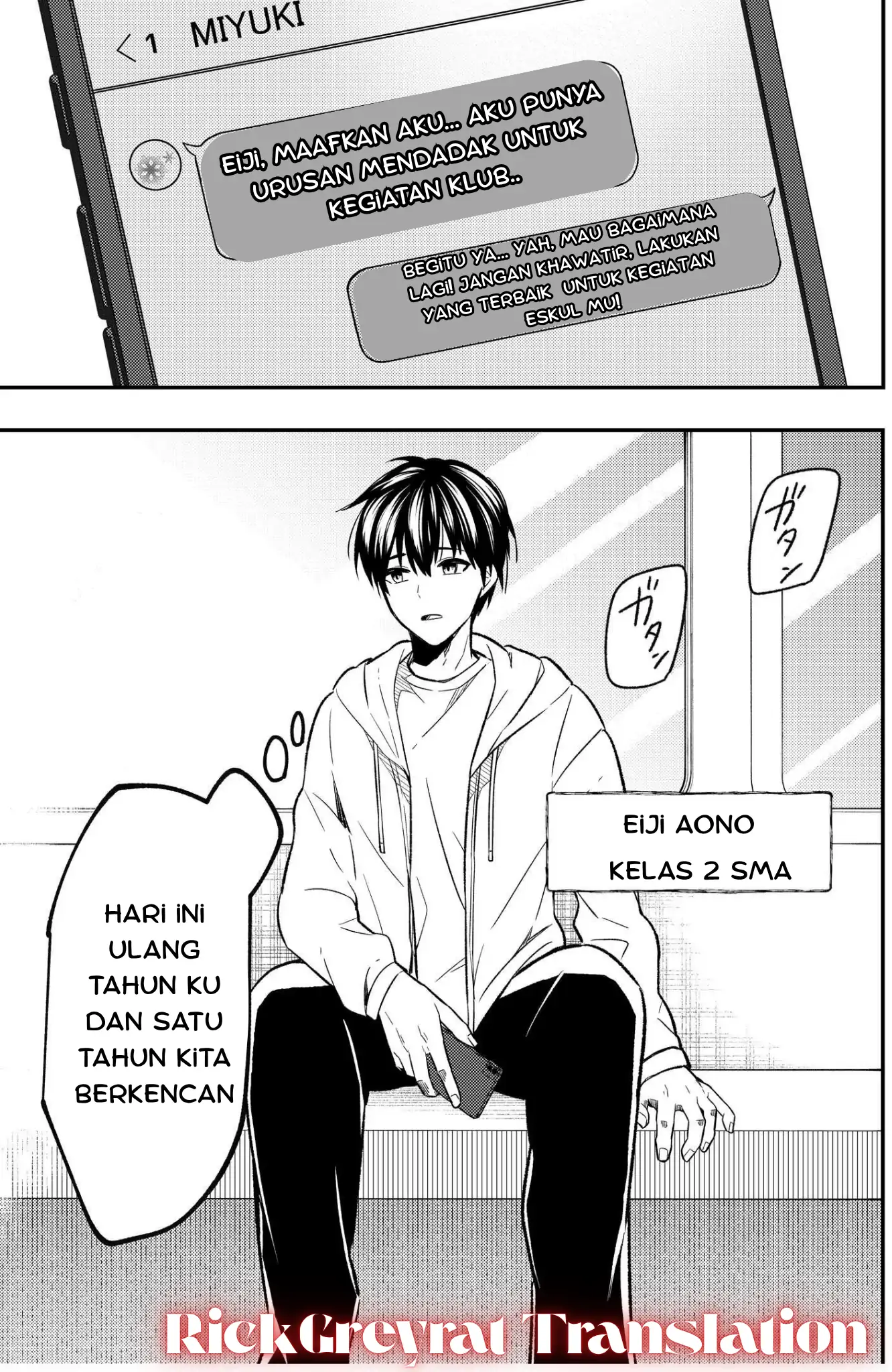 Komik Jinsei Gyakuten Uwaki sare, Enzai wo Kiserareta Ore ga, Gakuen Ichi no Bishoujo ni Natsuka reru Chapter 1 gambar 1