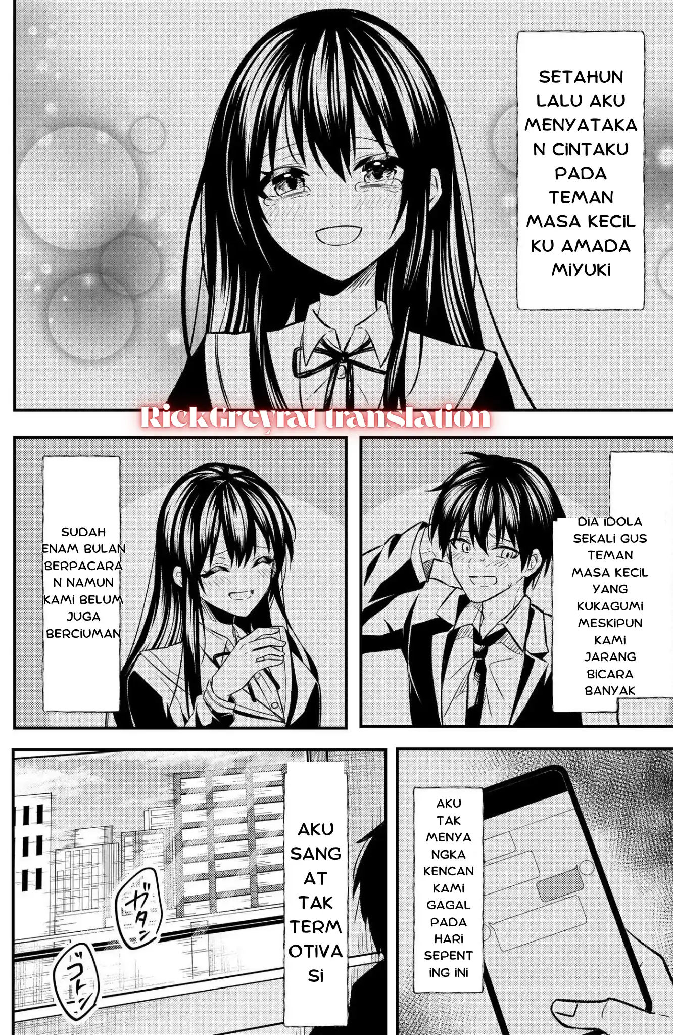 Manga Jinsei Gyakuten Uwaki sare, Enzai wo Kiserareta Ore ga, Gakuen Ichi no Bishoujo ni Natsuka reru Chapter 1 gambar 2