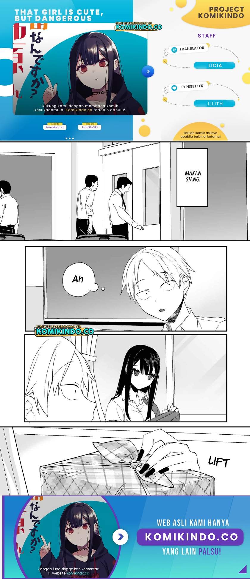 Komik Jirai nandesu ka? Chihara-san (That Girl Is Cute… But Dangerous?) Chapter 10 gambar 1