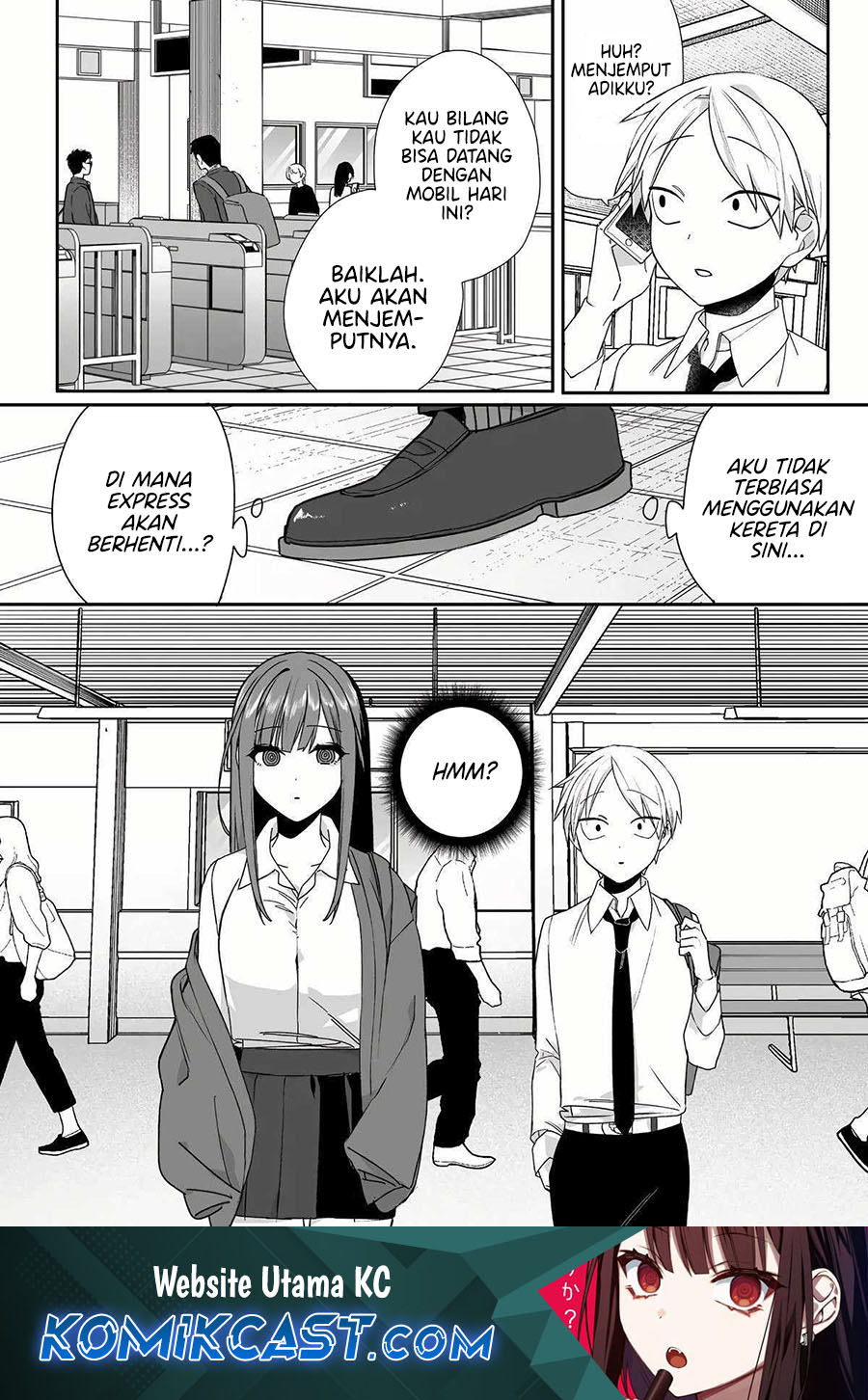 Komik Jirai nandesu ka? Chihara-san (That Girl Is Cute… But Dangerous?) Chapter 58 gambar 1