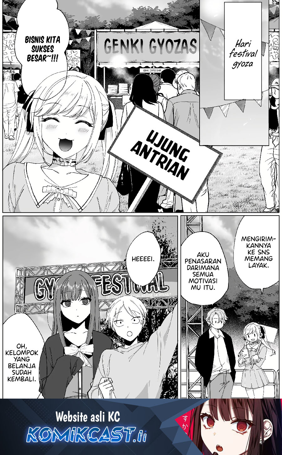 Komik Jirai nandesu ka? Chihara-san (That Girl Is Cute… But Dangerous?) Chapter 66 gambar 1