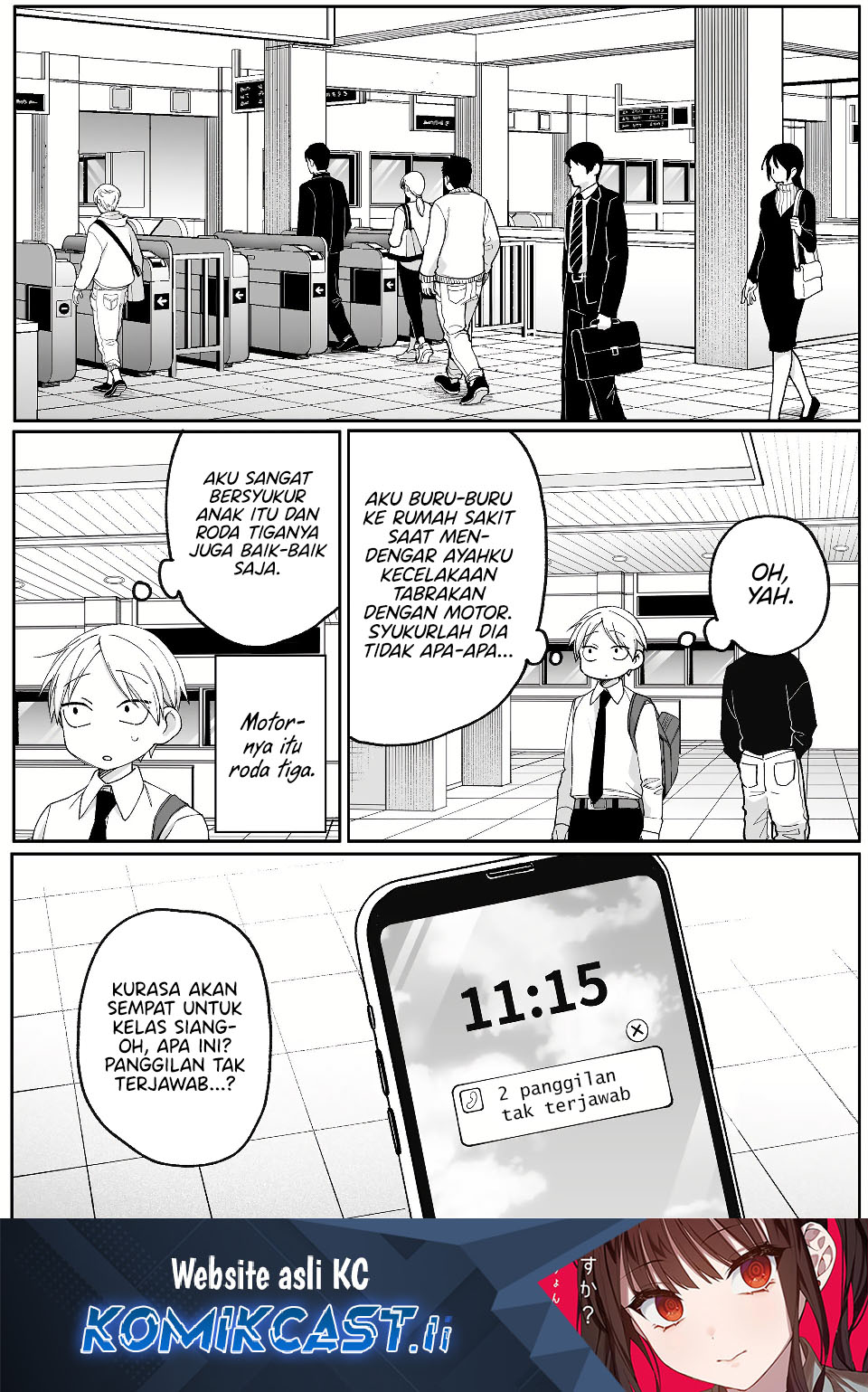 Komik Jirai nandesu ka? Chihara-san (That Girl Is Cute… But Dangerous?) Chapter 73 gambar 1