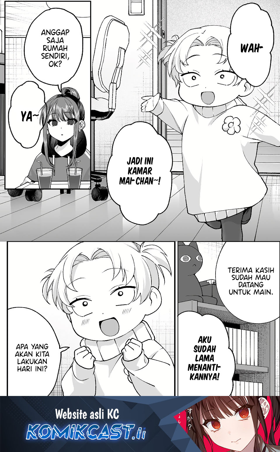Komik Jirai nandesu ka? Chihara-san (That Girl Is Cute… But Dangerous?) Chapter 75 gambar 1