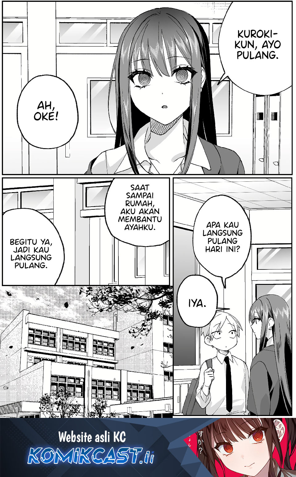 Komik Jirai nandesu ka? Chihara-san (That Girl Is Cute… But Dangerous?) Chapter 77 gambar 1