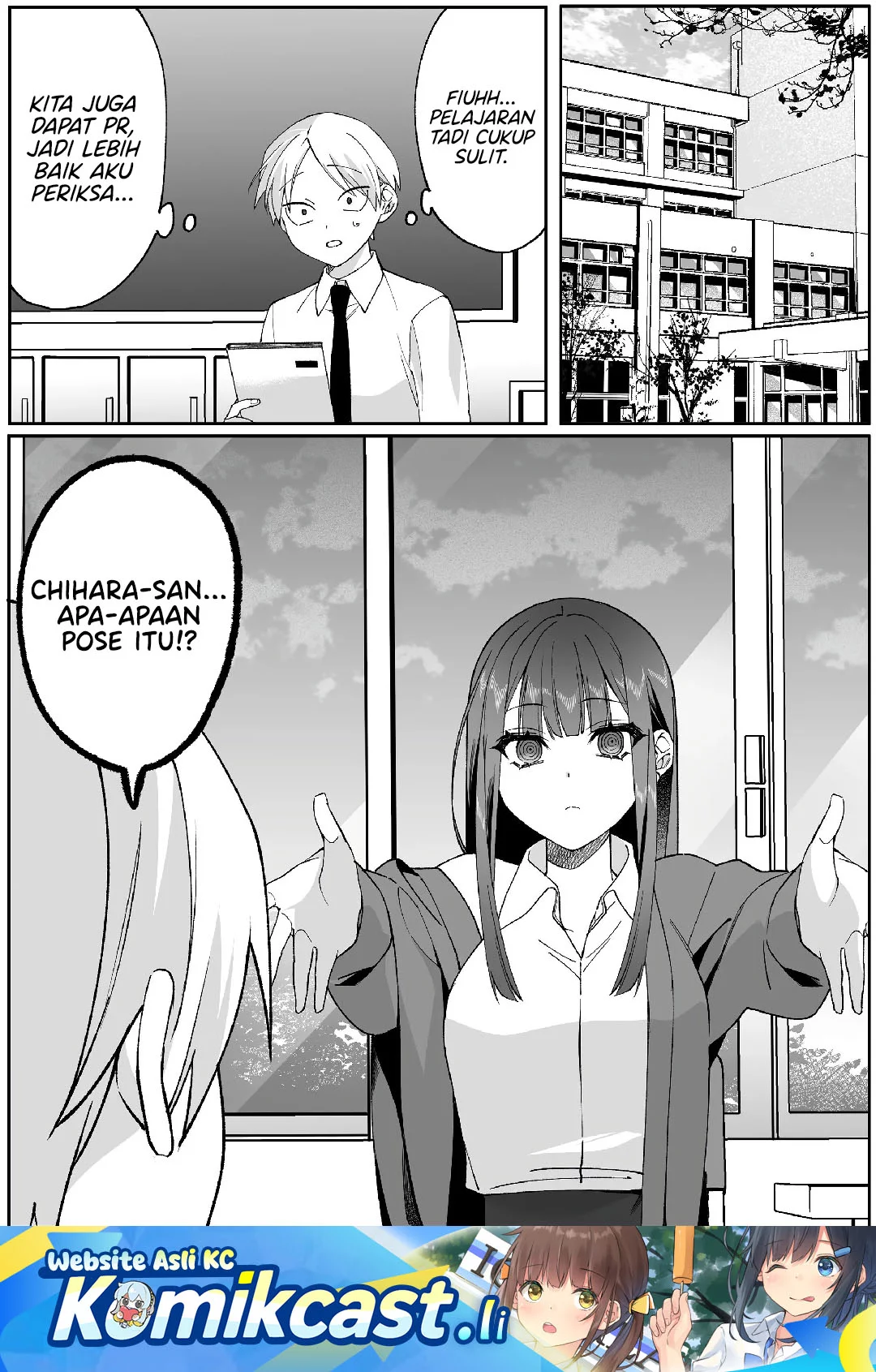 Komik Jirai nandesu ka? Chihara-san (That Girl Is Cute… But Dangerous?) Chapter 82 gambar 1