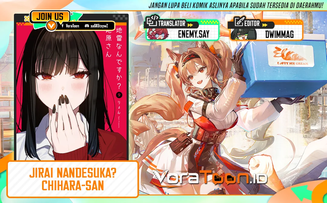 Komik Jirai nandesu ka? Chihara-san (That Girl Is Cute… But Dangerous?) Chapter 99 gambar 1