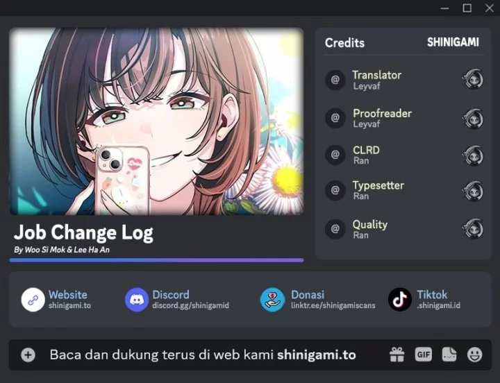 Komik Job Change Log Chapter 31 gambar 1