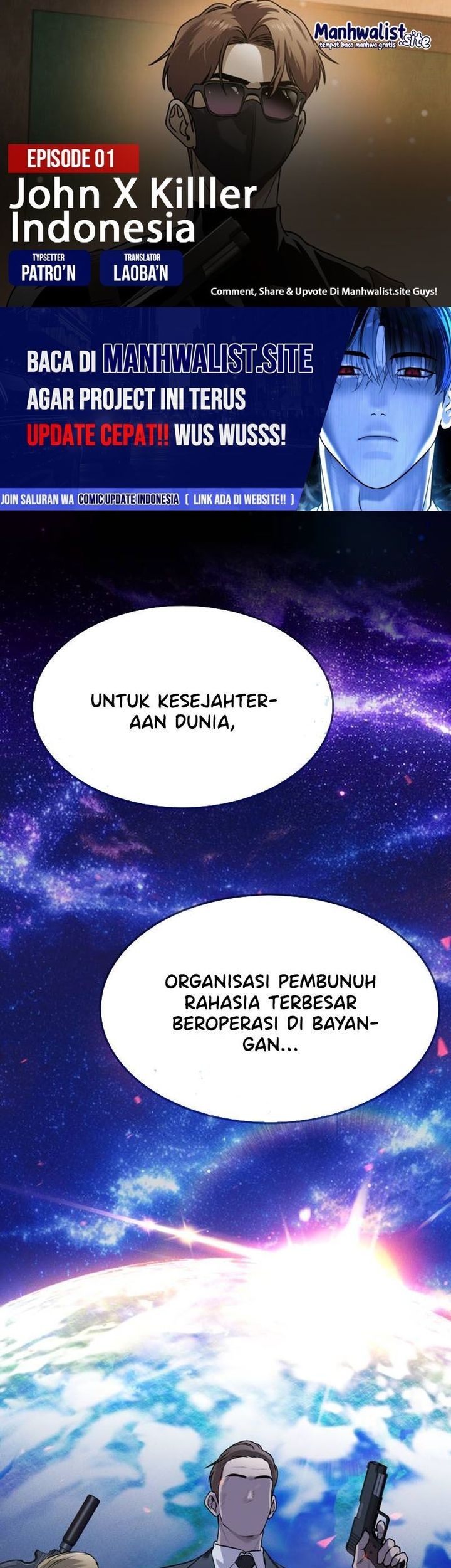 Komik John X Killer Chapter 1 gambar 1