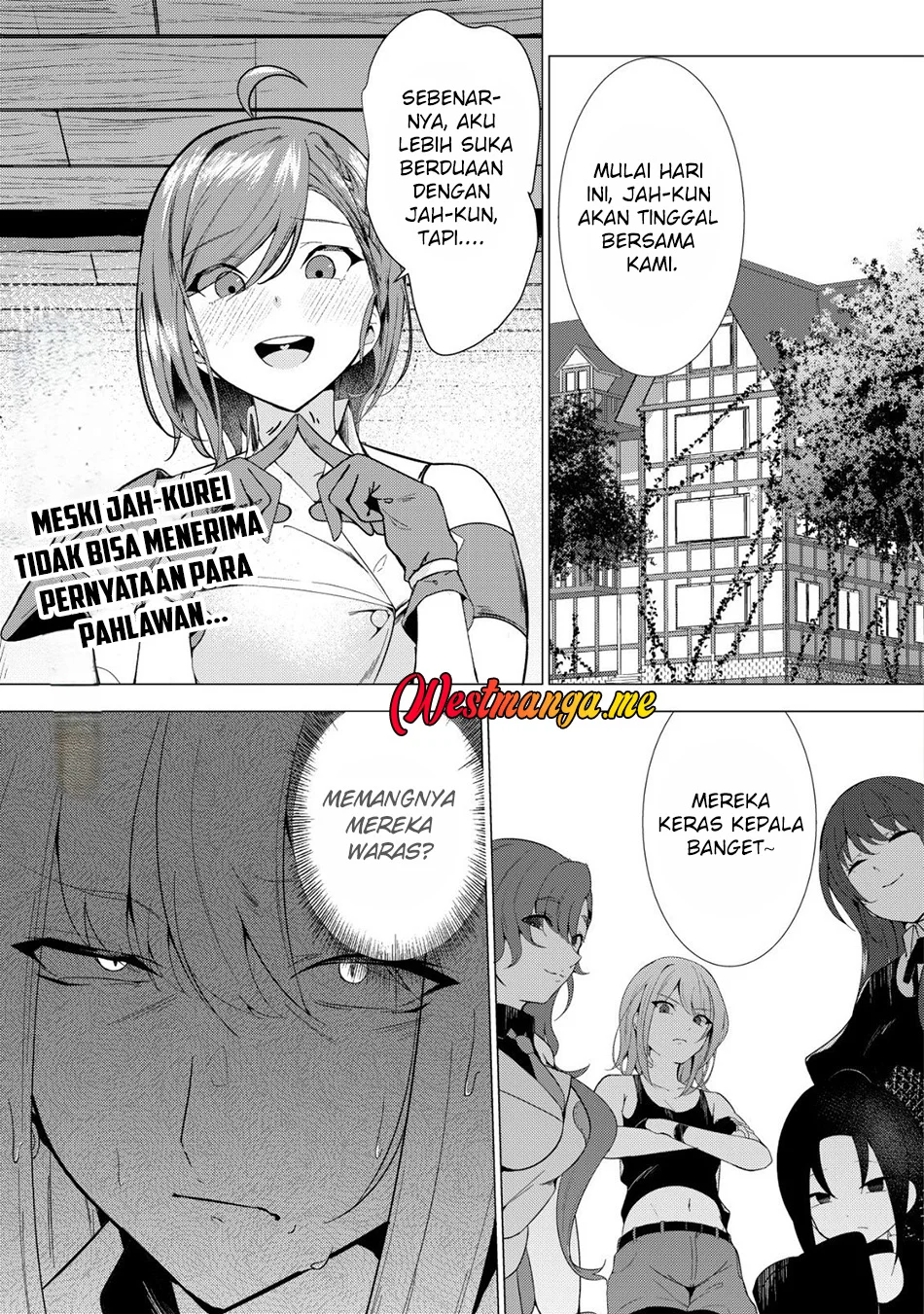 Manga Joudan de Onna Yuusha-tachi wo Kudoita Daimaou, Sarawarete Kyousei Shinkon Seikatsu Chapter 2 gambar 2