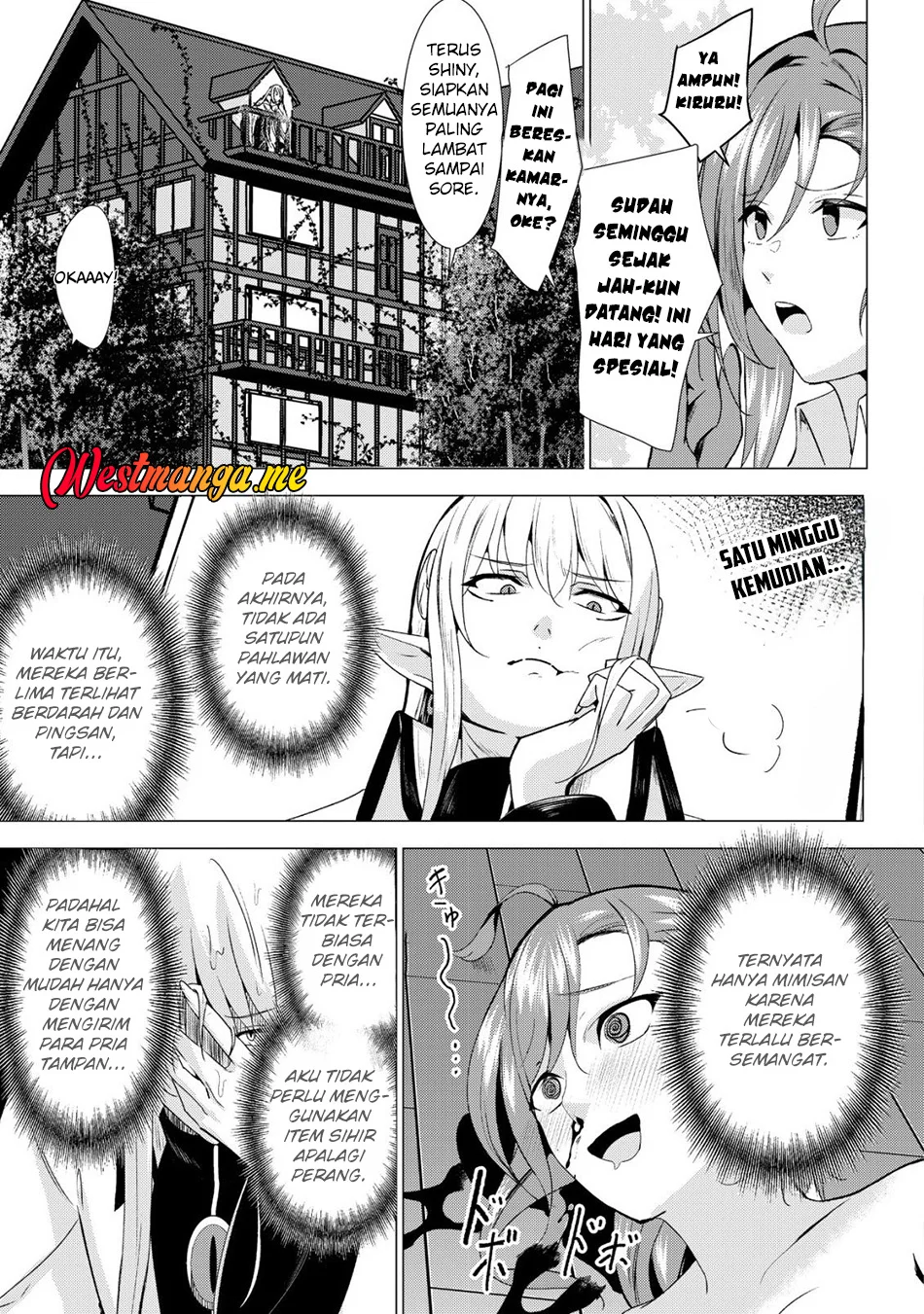 Manga Joudan de Onna Yuusha-tachi wo Kudoita Daimaou, Sarawarete Kyousei Shinkon Seikatsu Chapter 3 gambar 2