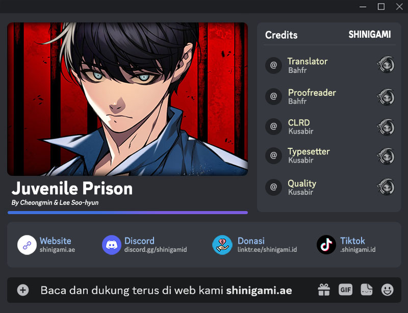 Komik Juvenile Prison Chapter 13 gambar 1