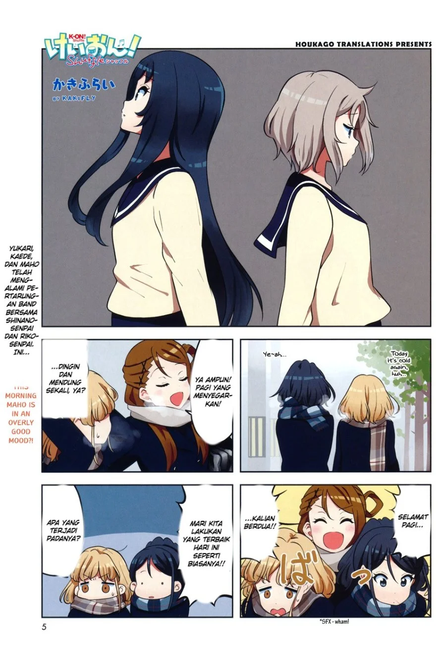 Komik K-ON! Shuffle Chapter 15 gambar 1