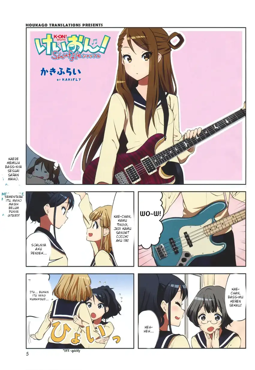 Komik K-ON! Shuffle Chapter 5 gambar 1