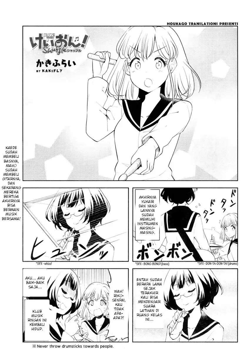 Komik K-ON! Shuffle Chapter 6 gambar 1