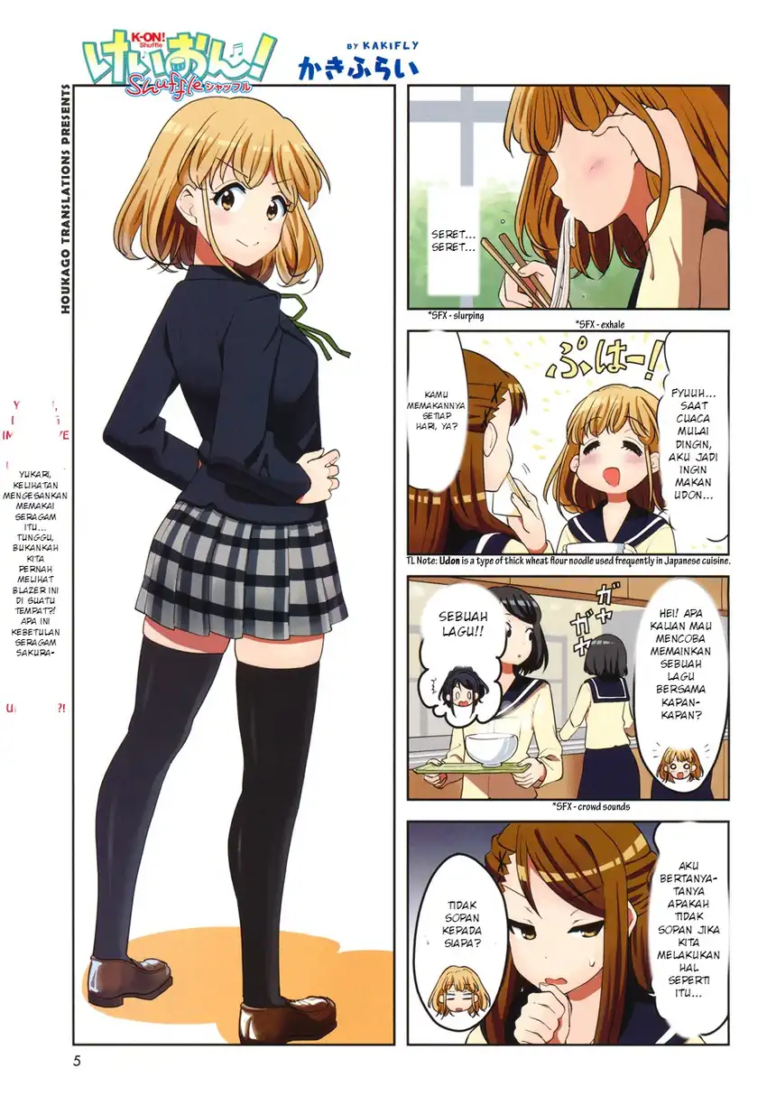 Komik K-ON! Shuffle Chapter 7 gambar 1