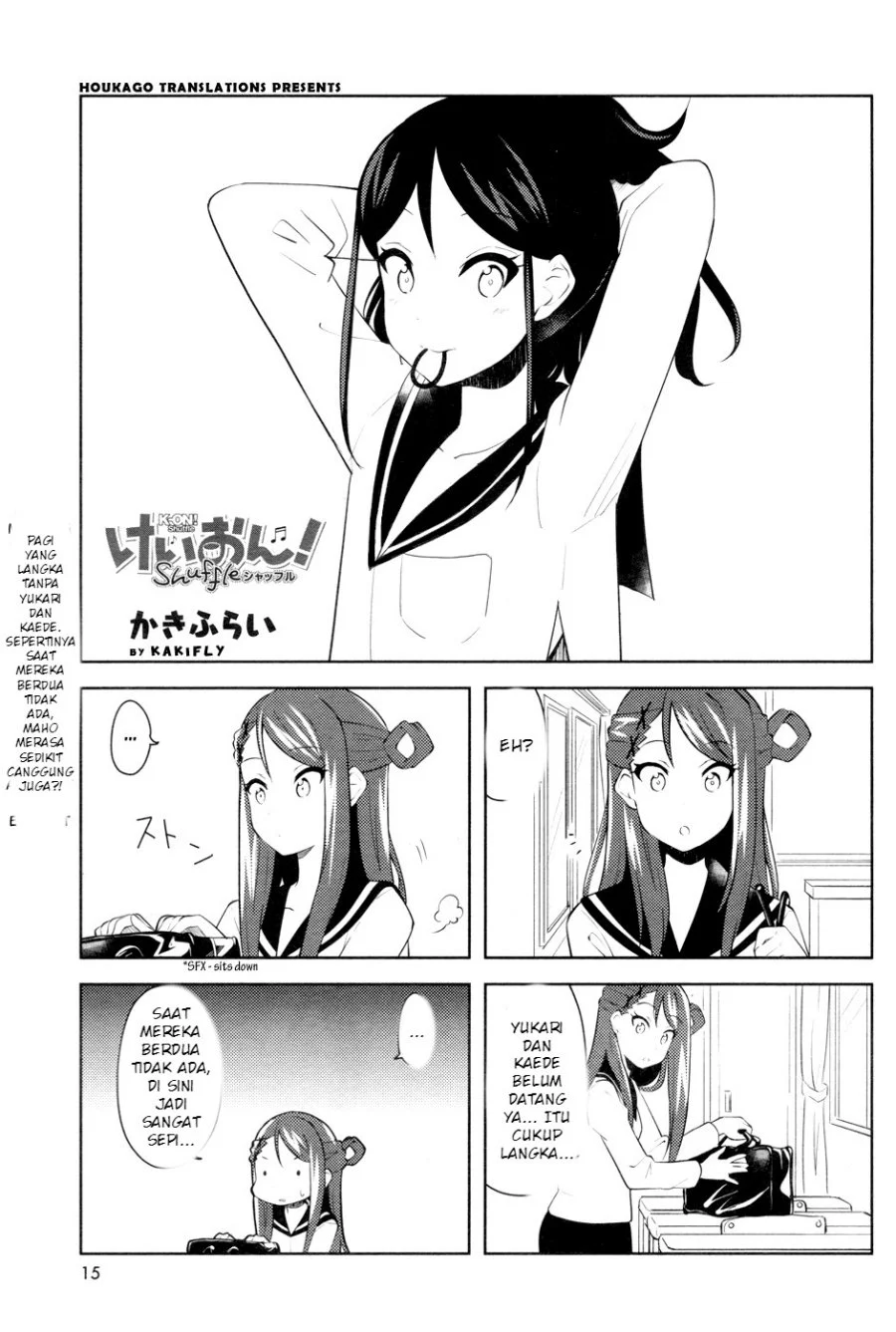 Komik K-ON! Shuffle Chapter 8 gambar 1
