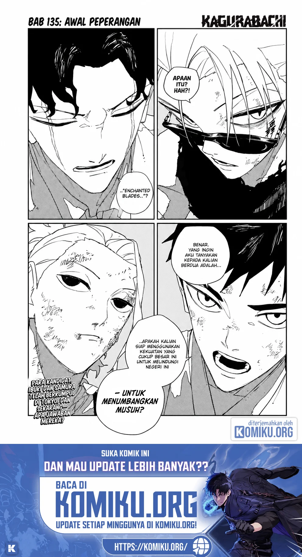 Komik Kagurabachi Chapter 135 gambar 1