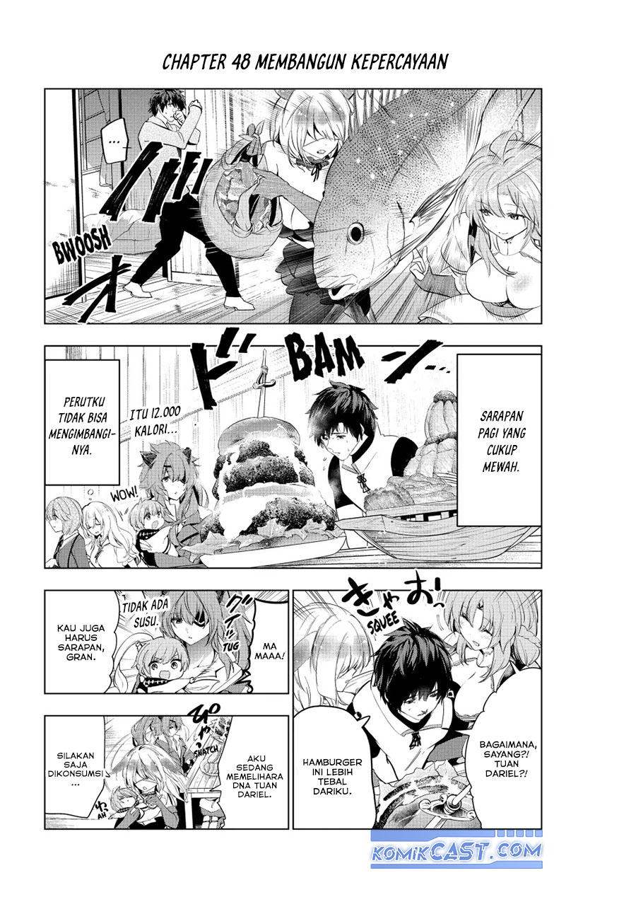 Manga Kaiko sareta Ankoku Heishi (30-dai) no Slow na Second Life Chapter 48 gambar 2