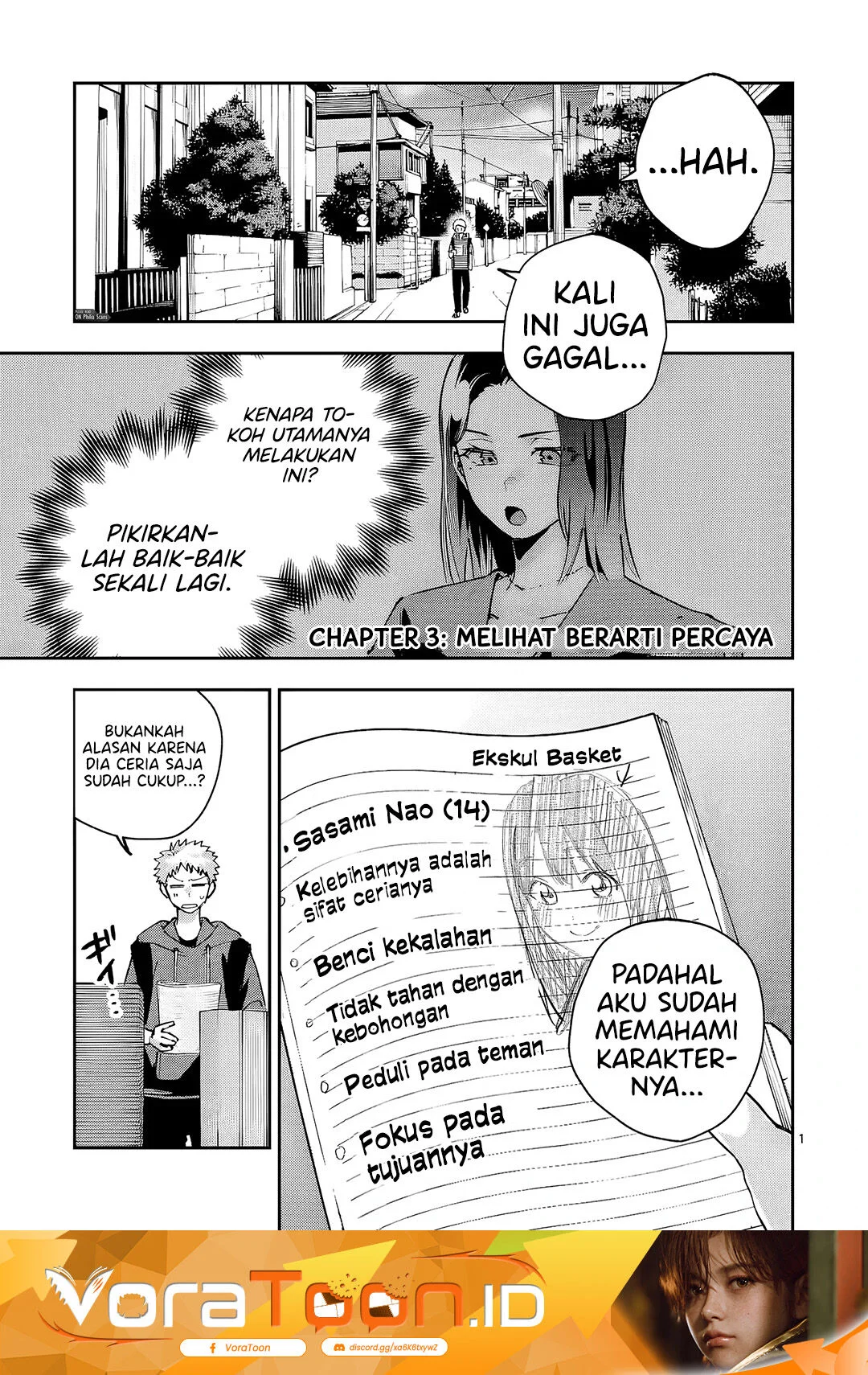Manga Kakushite Kisetsu wa Ao wo Shiru Chapter 3 gambar 2